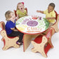Themed Kid-Sized Table & 4 Chairs Set by Playscapes