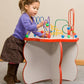 Flower-Top Wire & Bead Maze Table by Playscapes