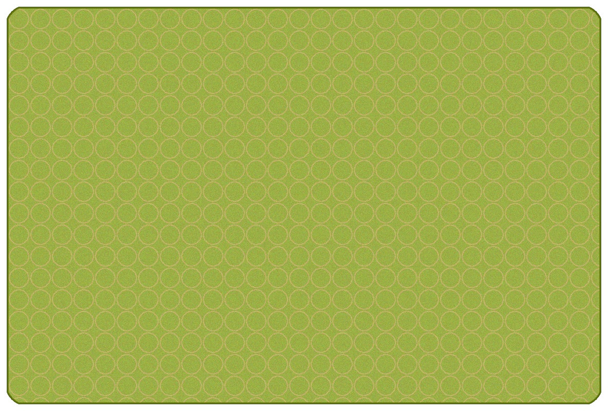 Comforting Circles Gray/Blue Classroom Rug
