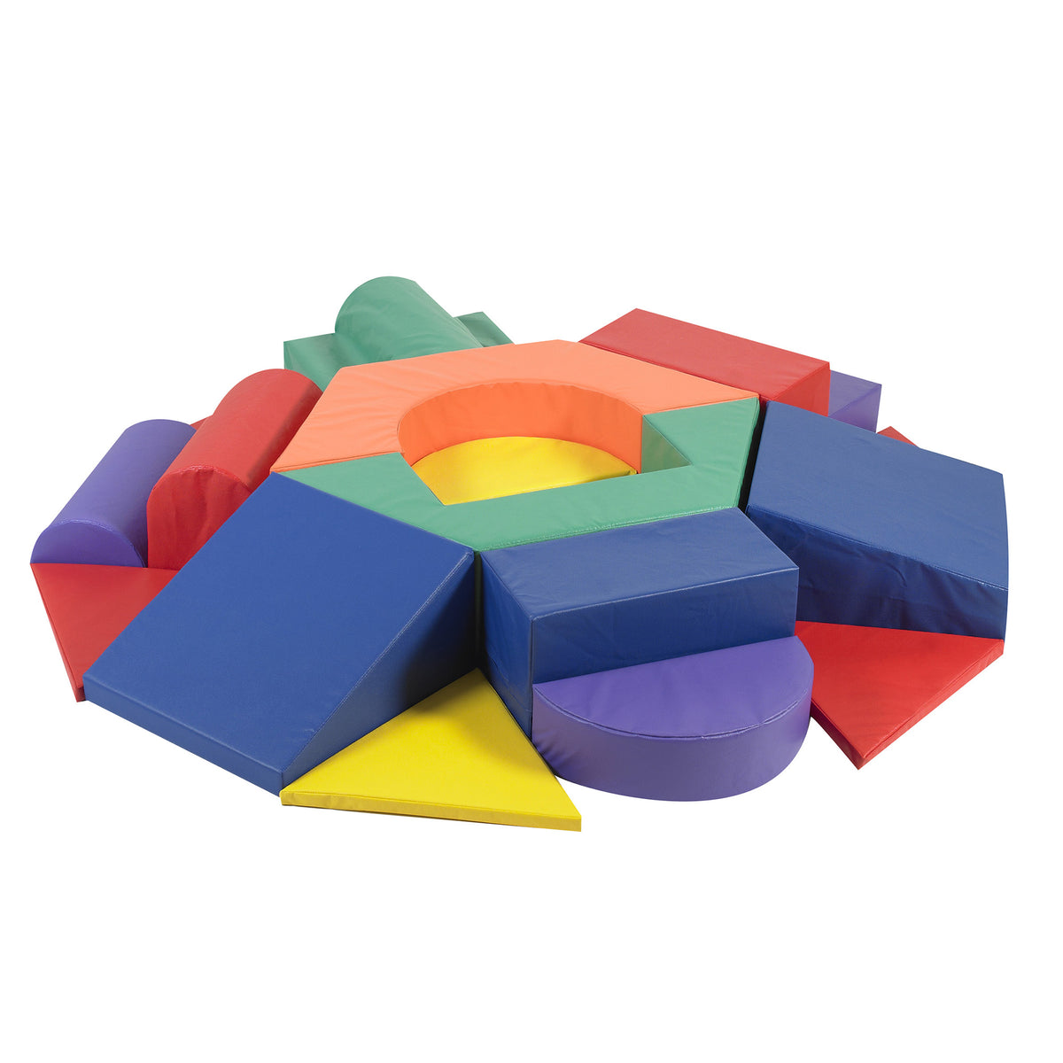 19-Piece Corner Soft Play Climber Set, view 2