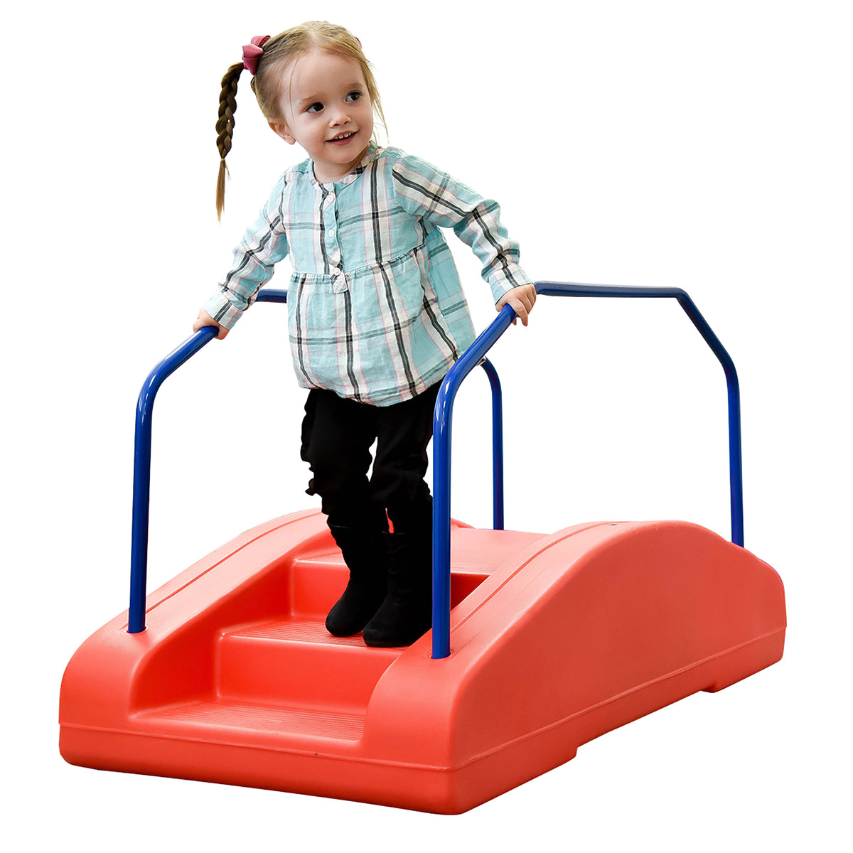 2-in-1 Toddler Rocker and Balance Bridge, view 2