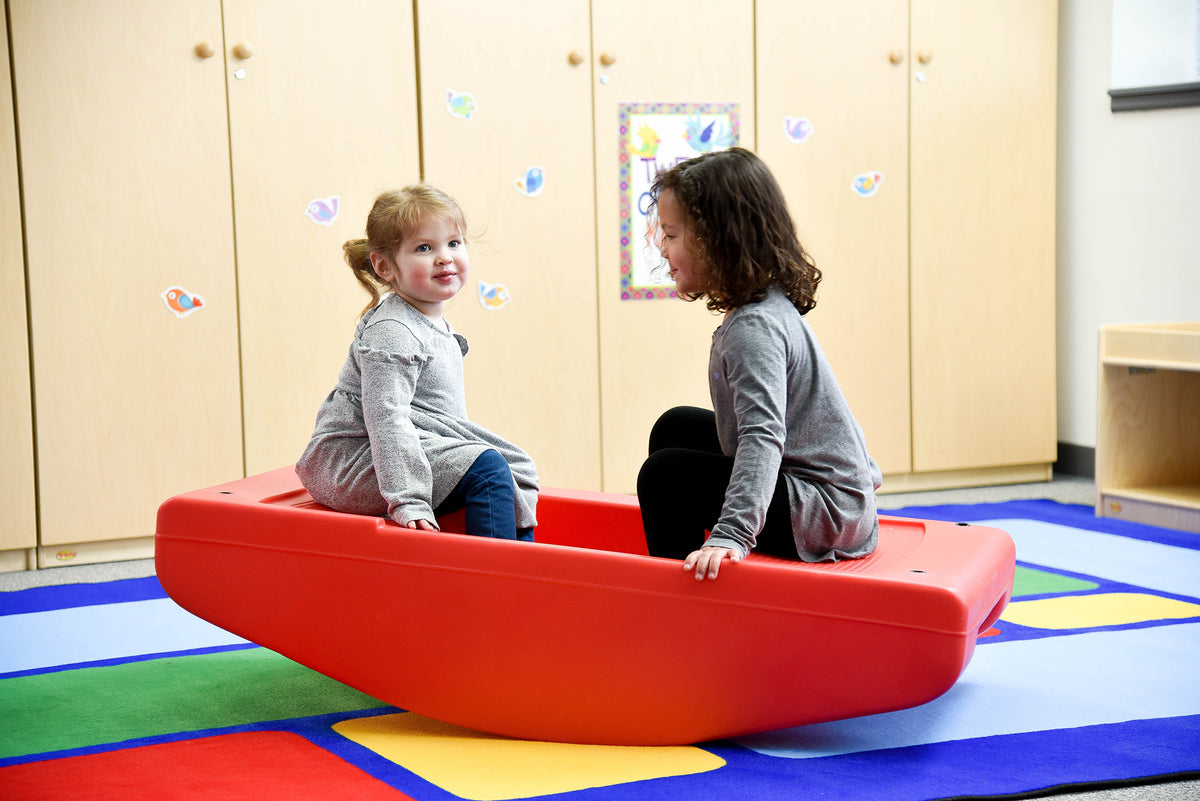 2-in-1 Toddler Rocker and Balance Bridge, view 6