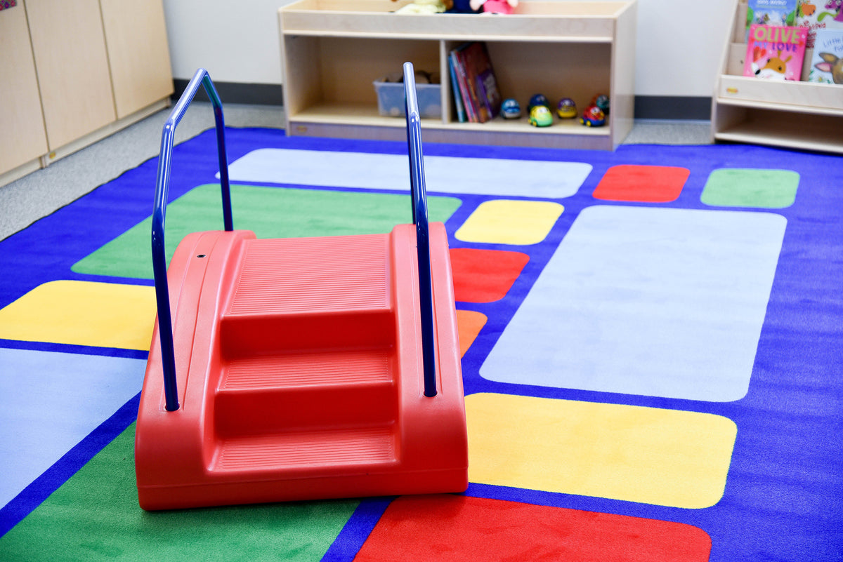 2-in-1 Toddler Rocker and Balance Bridge, view 8