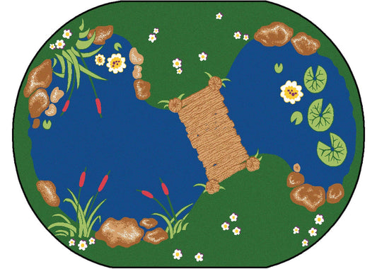 The Pond Classroom Rug