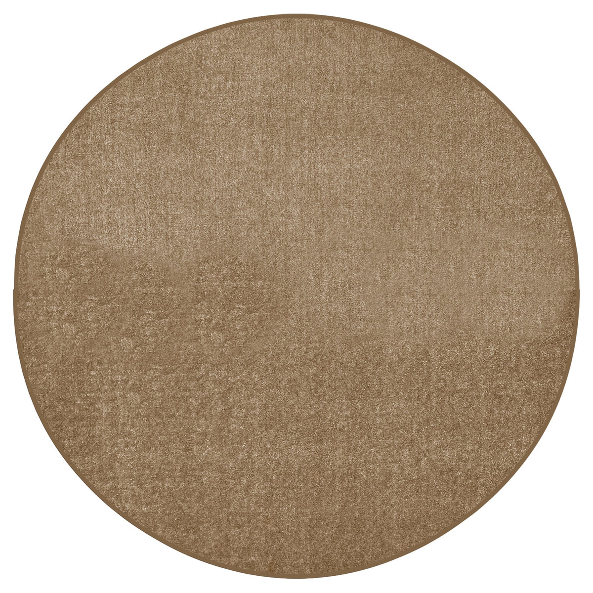 Mt St Helens Solid Color Classroom Rug, Sahara Round