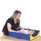 Portable Foam Baby Changing Pad with Handle, view 2