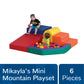 Toddler Corner Soft Play Climber with Ball Pool, view 2