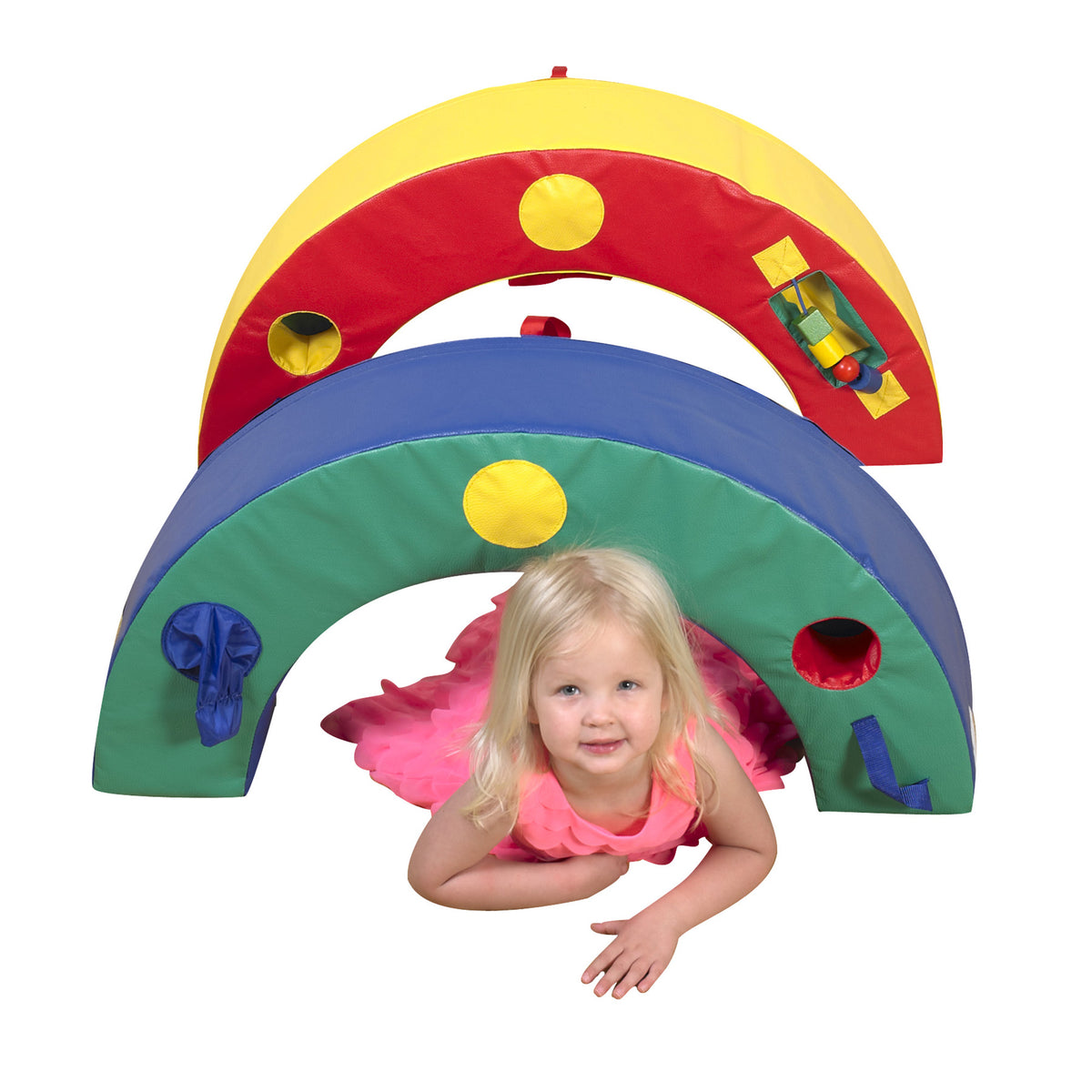 Soft Play Ring with Optional Tunnel and Slide, view 3