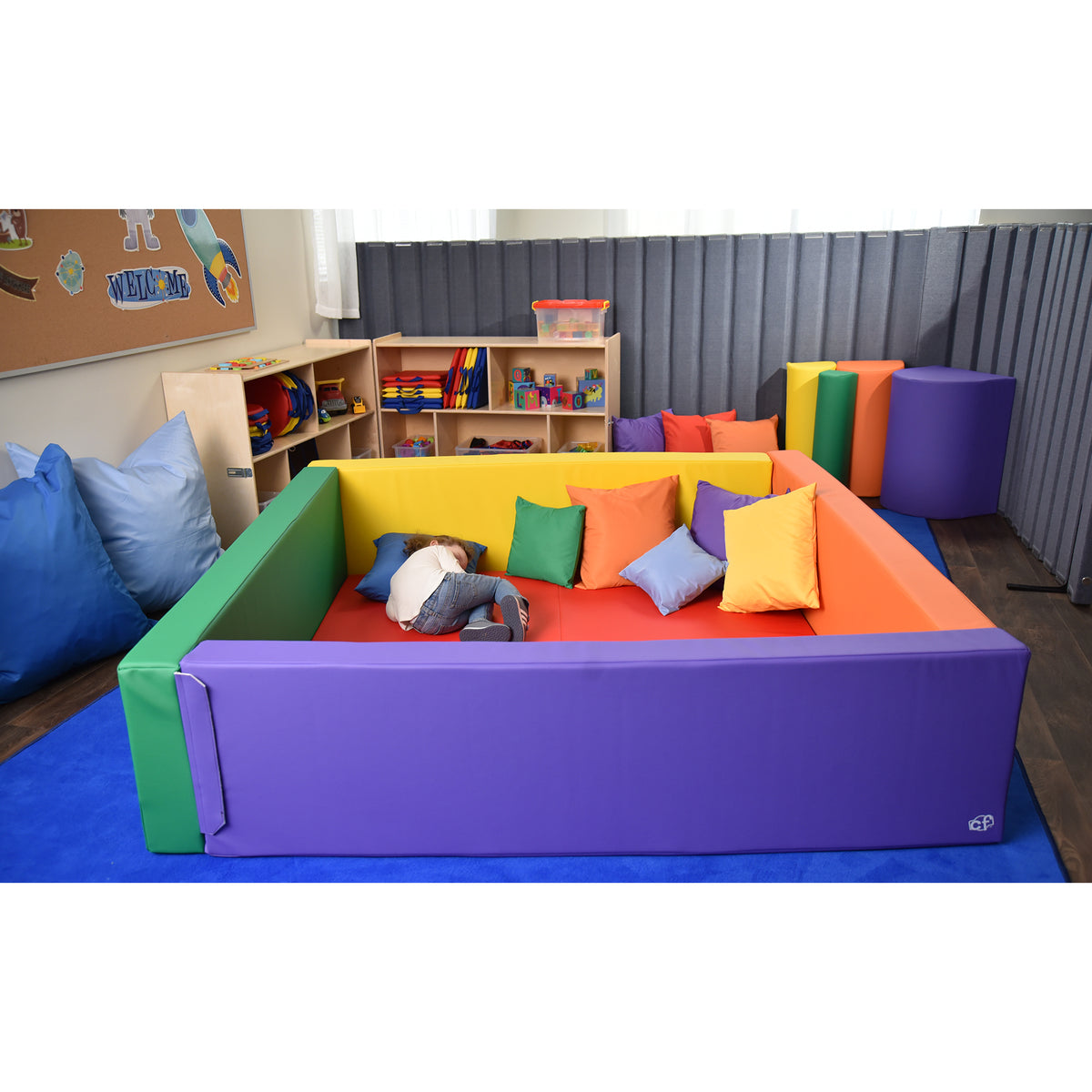 Soft Foam Infant and Toddler Play Yard, view 4