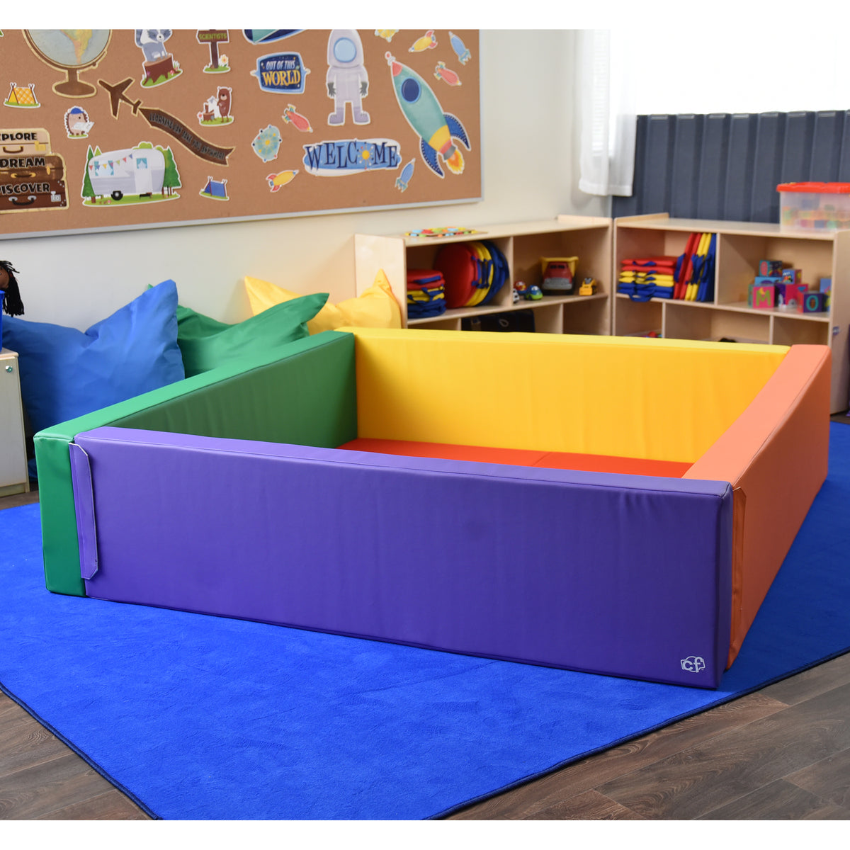 Soft Foam Infant and Toddler Play Yard, view 9