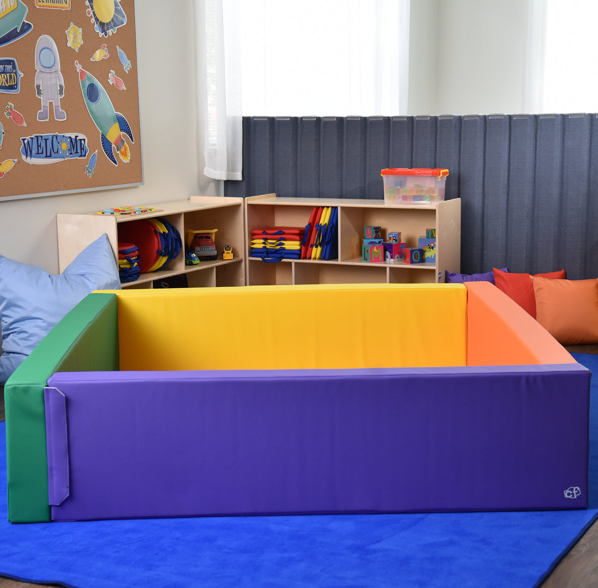 Soft Foam Infant and Toddler Play Yard, view 10