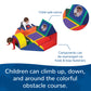 11-Piece Soft Play Shape Obstacle Course, view 3