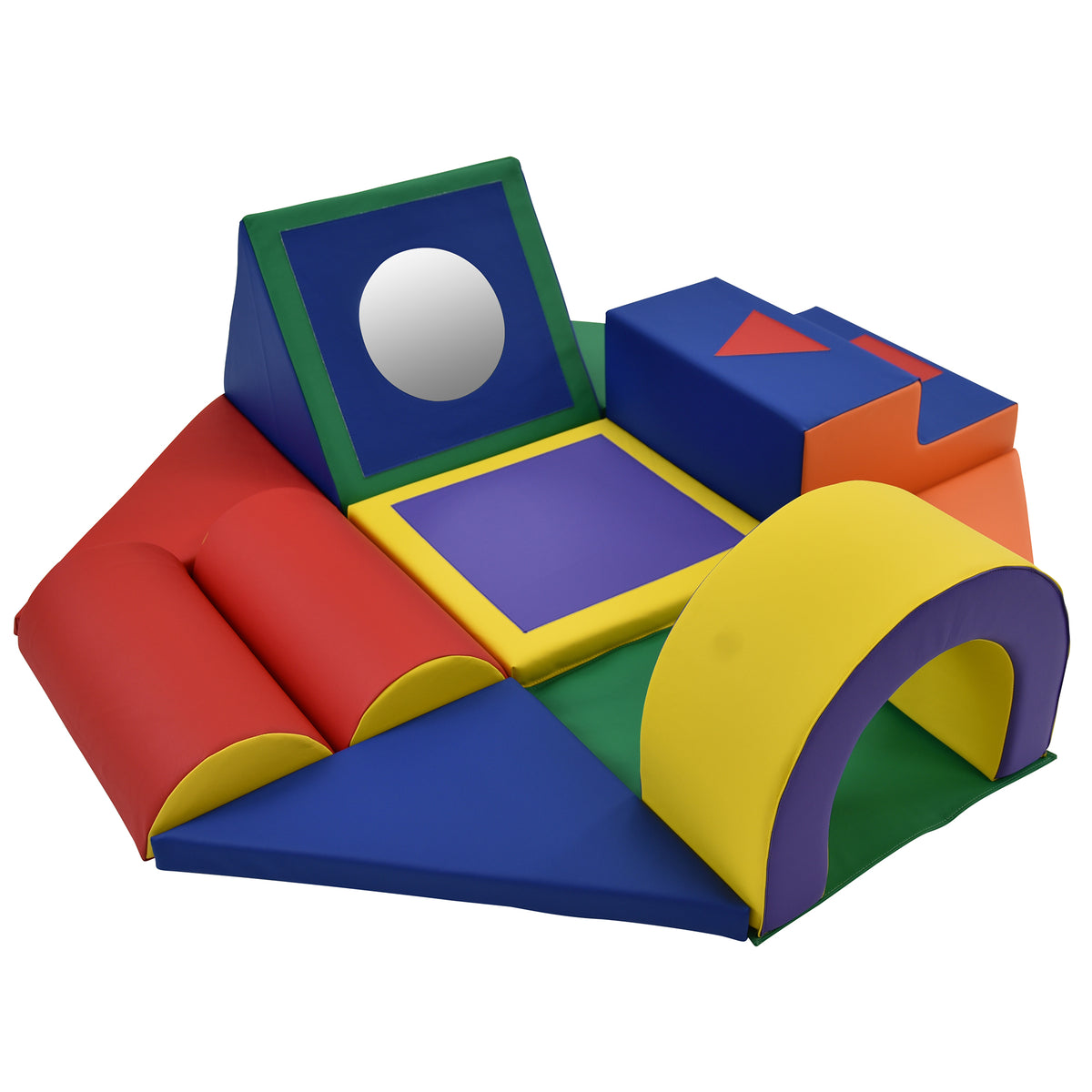 11-Piece Soft Play Shape Obstacle Course, view 5