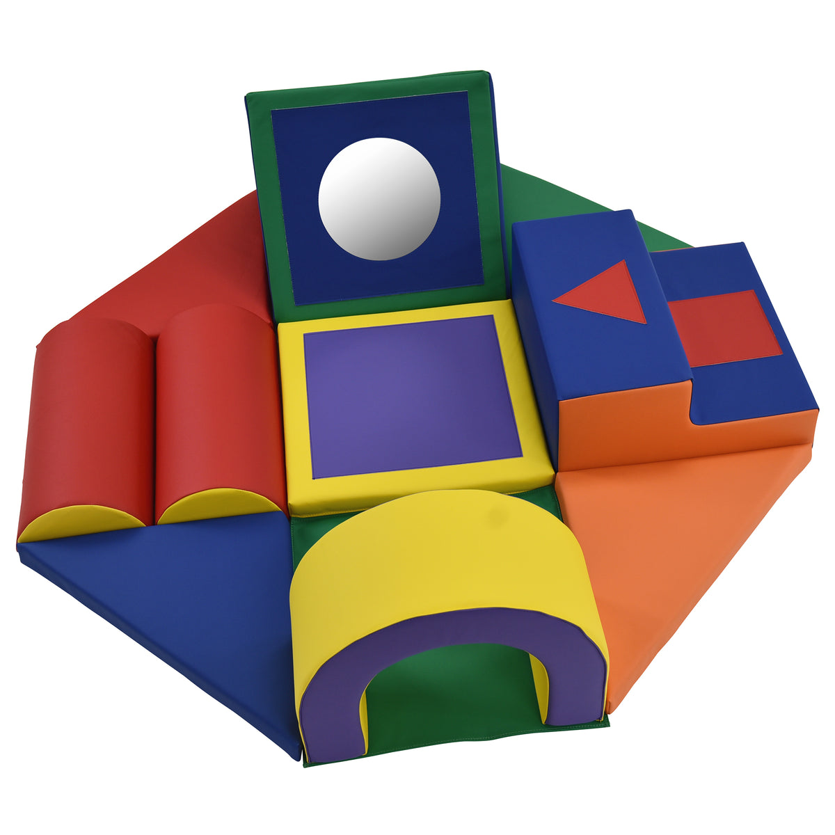 11-Piece Soft Play Shape Obstacle Course, view 7
