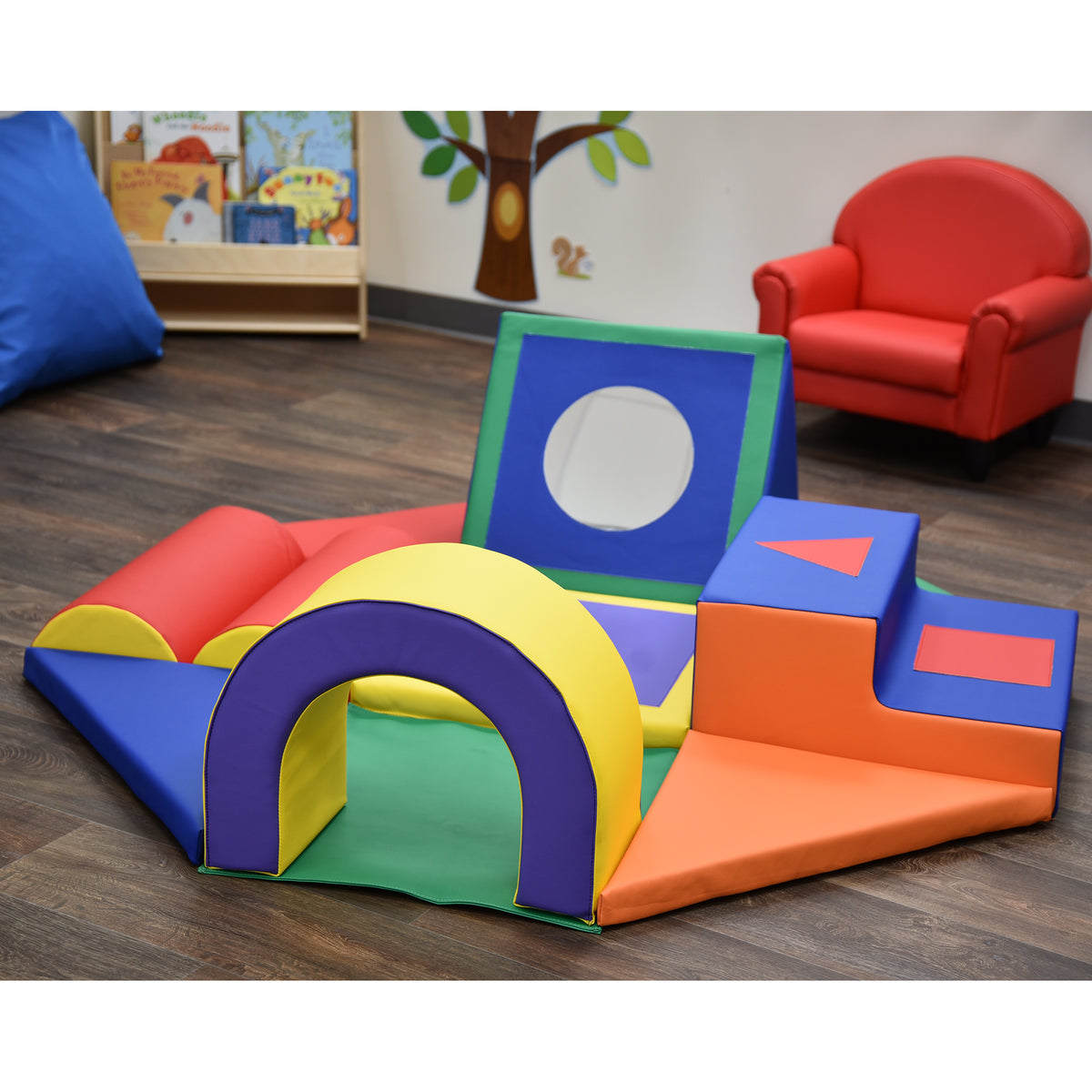 11-Piece Soft Play Shape Obstacle Course, view 8