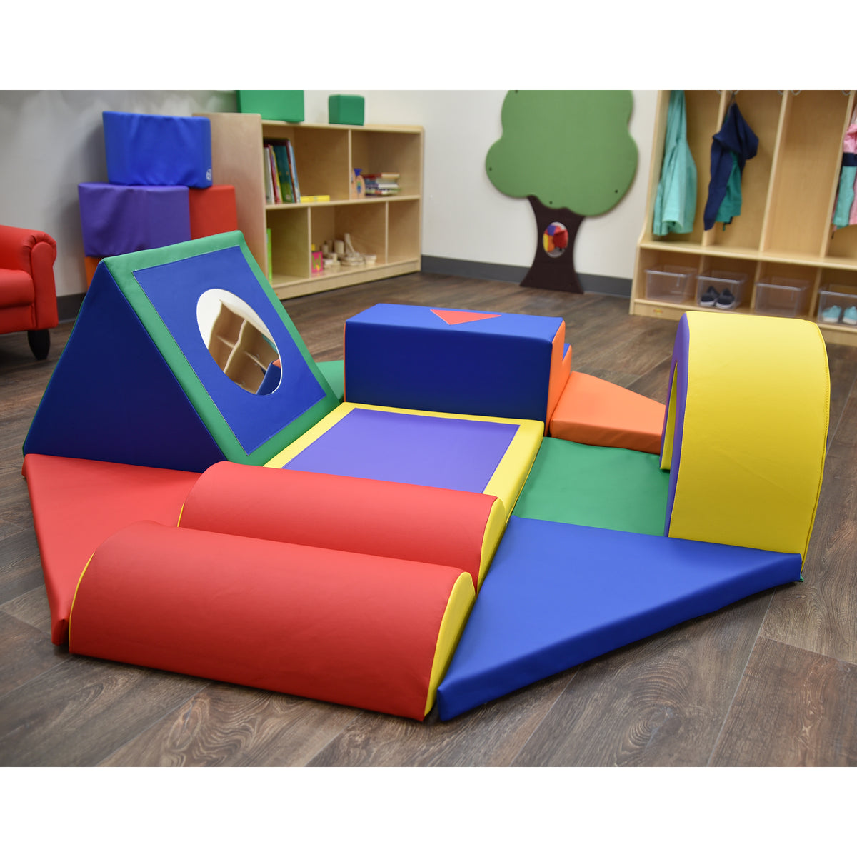 11-Piece Soft Play Shape Obstacle Course, view 10