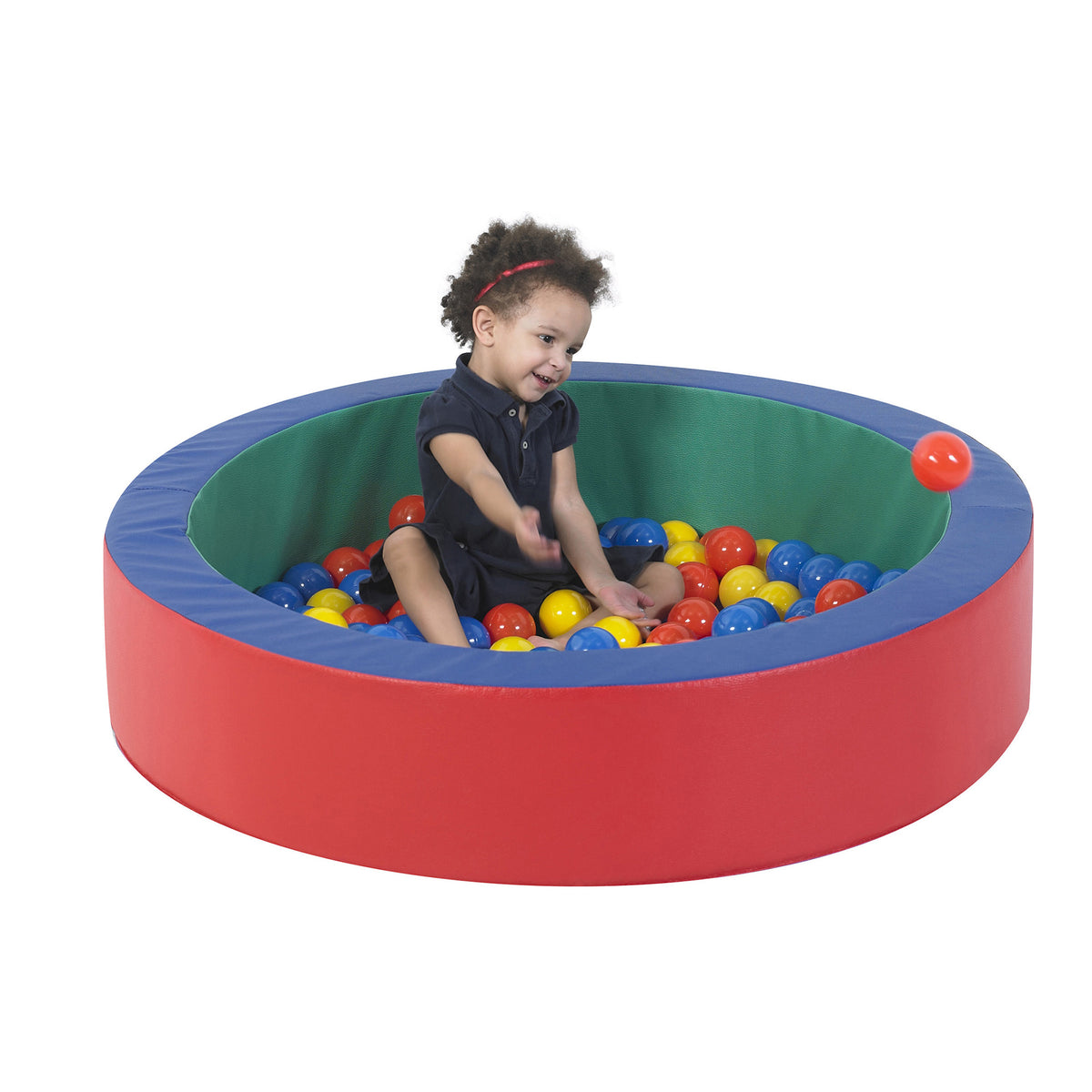 Mini Foam Nest Ball Pool with 175 Balls, view 2