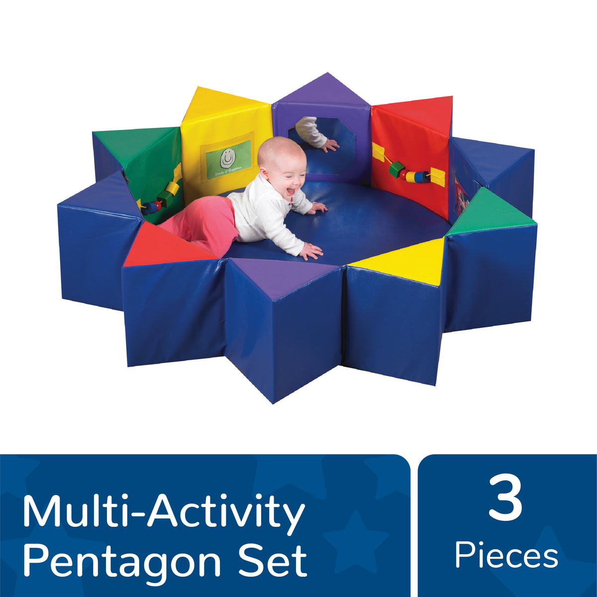 Multi-Activity Soft Play Pentagon Set, view 2