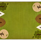 KIDSoft Tranquil Trees Green Classroom Rug, view 3