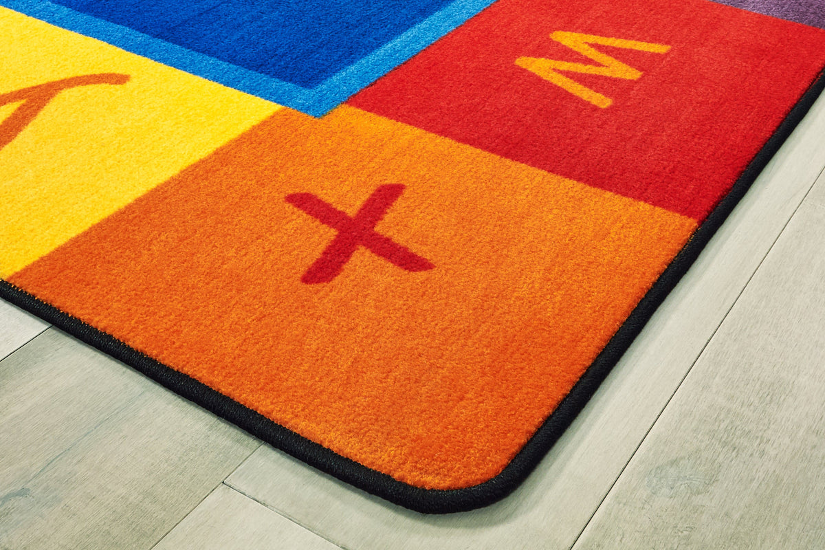 123 ABC Butterfly Fun Classroom Rug, view 2