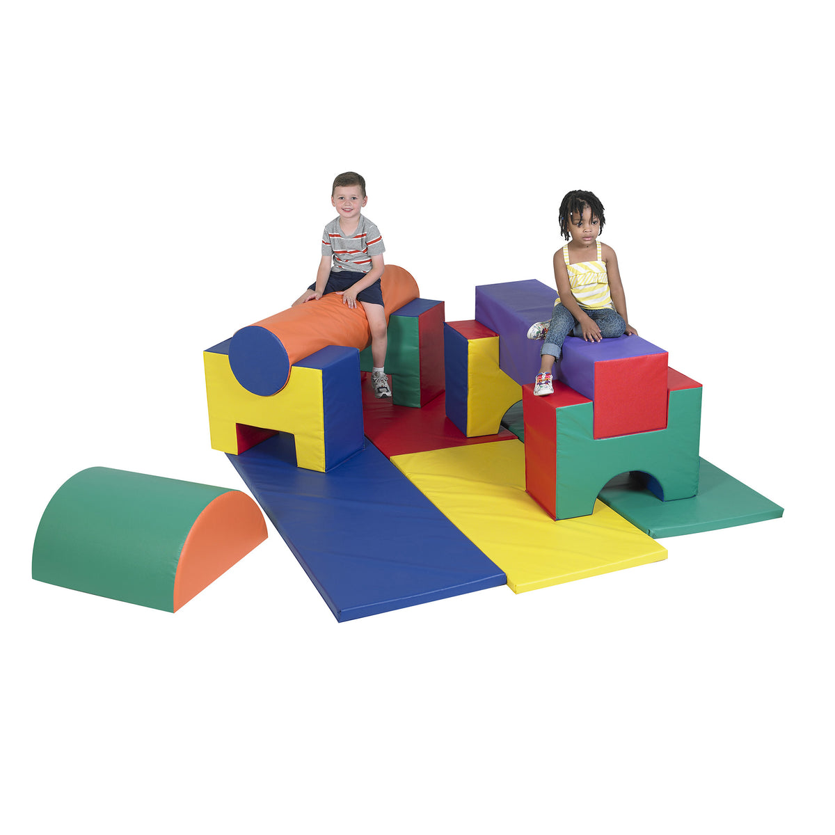 11-Piece Soft Play Activity Climber Set, view 2