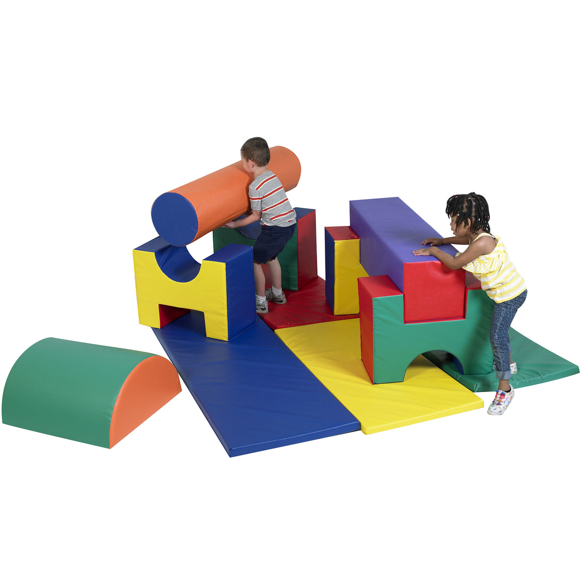 11-Piece Soft Play Activity Climber Set, view 3