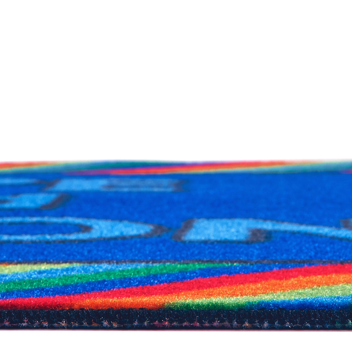 Rainbow Striped Sanitize Classroom Rug, view 2