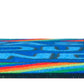 Rainbow Striped Wash Your Hands Classroom Rug, view 2