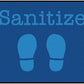 Blue Shoes Sanitize Classroom Rug, view 4