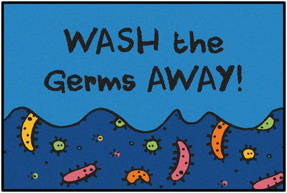Wash Away the Germs Classroom Rug