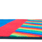 Rainbow Striped Sanitize Classroom Rug, view 6