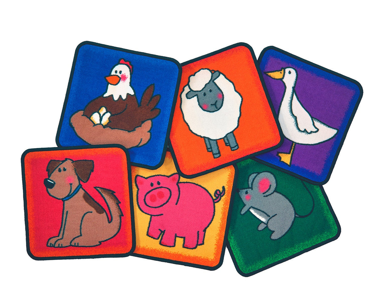 Farm Animal Seating Squares, view 3