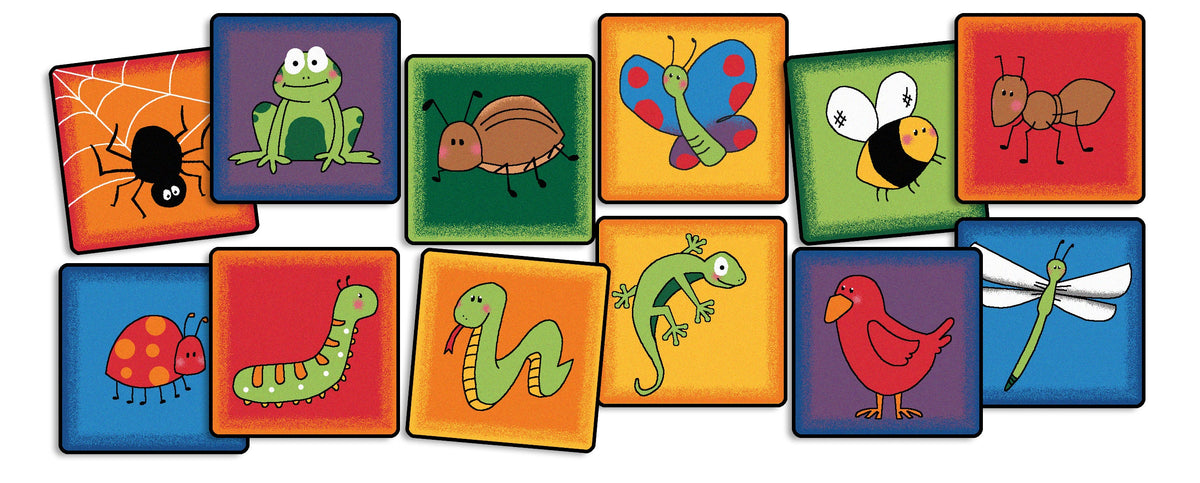 Friendly Critters Seating Squares