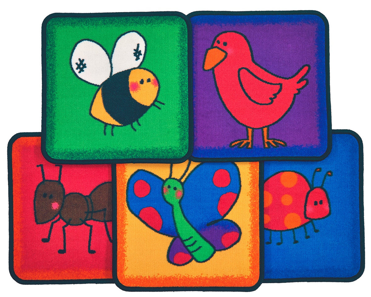 Friendly Critters Seating Squares, view 2