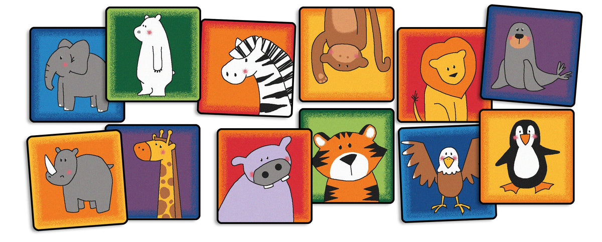 Zoo Animals Seating Kit