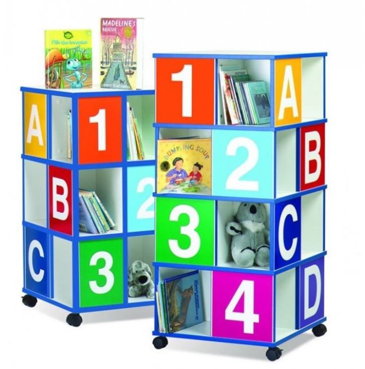 3-Tier ABC/123 Book Browser by Playscapes