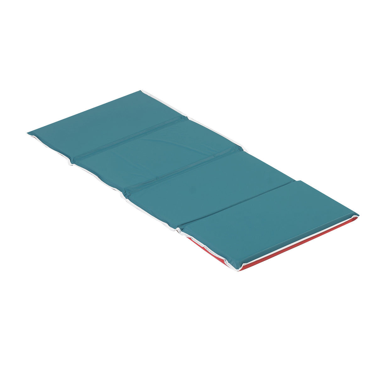 Folding Pillow Rest Mats, Set of 10 – Red/Green, view 9