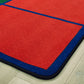 Colorful Rows 25-Seat Classroom Rug, view 2