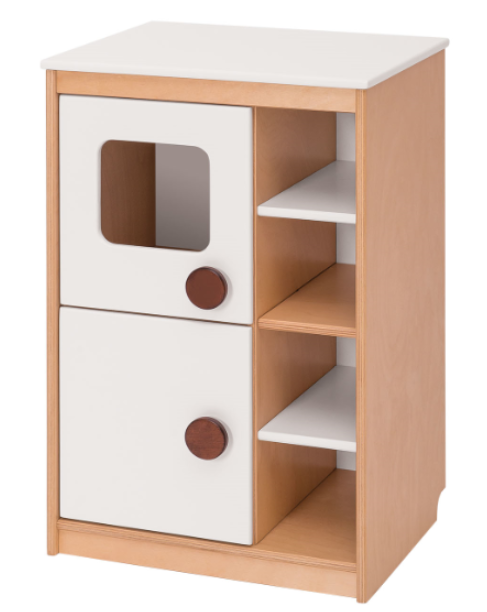 Play Kitchen Microwave Cabinet by NOVUM