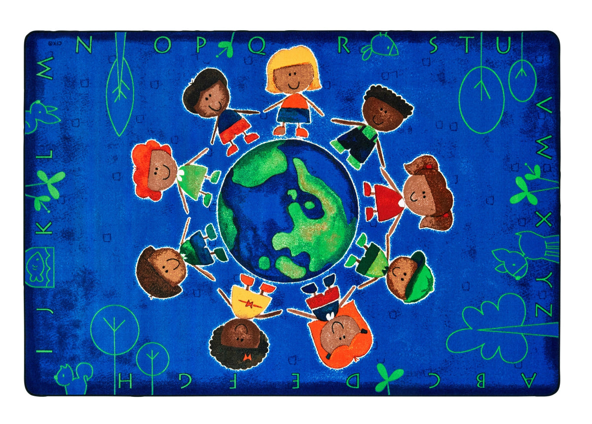 Give the Planet a Hug Classroom Rug