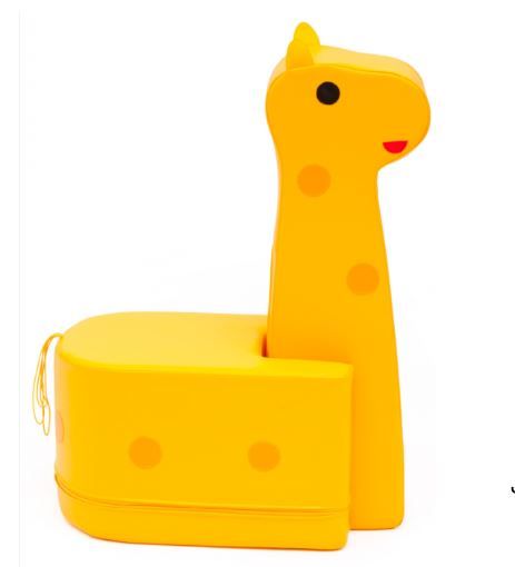 Giraffe Foam Children's Seat by NOVUM