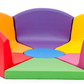 Rainbow Petal Foam Seating Circle, 7 Pieces by NOVUM