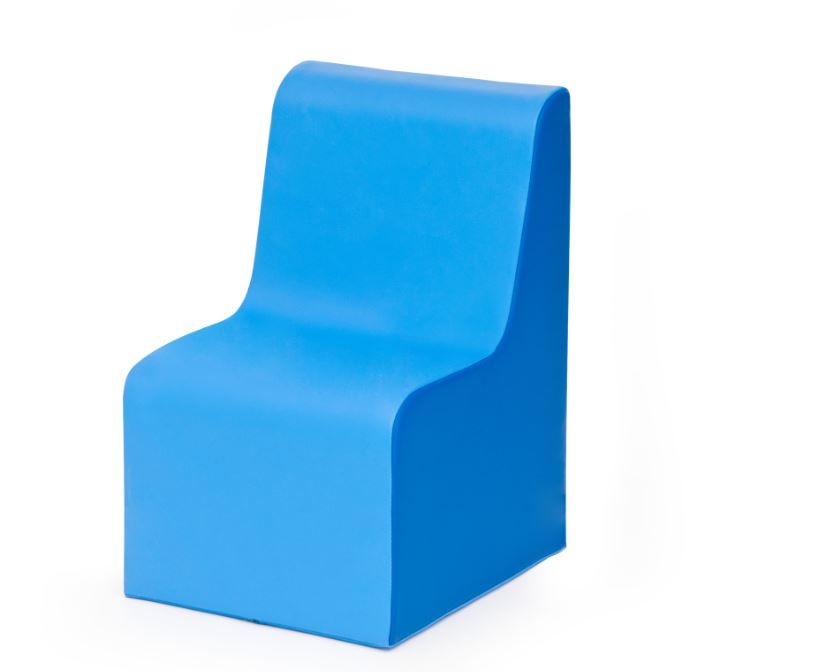 Blue Sunny Foam Sofas & Table by NOVUM