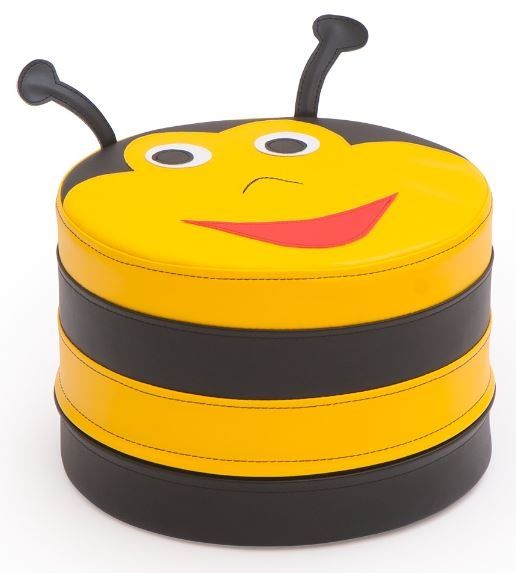 Bumblebee Foam Pouf by NOVUM