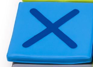 Giant Foam Tic-Tac-Toe Floor Game by NOVUM