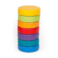 Rainbow Circle Seat Cushions with Rolling Caddy by NOVUM