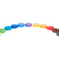 Rainbow Circle Seat Cushions with Rolling Caddy by NOVUM