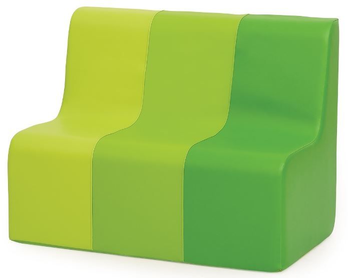Green Sunny Foam Sofas & Table by NOVUM