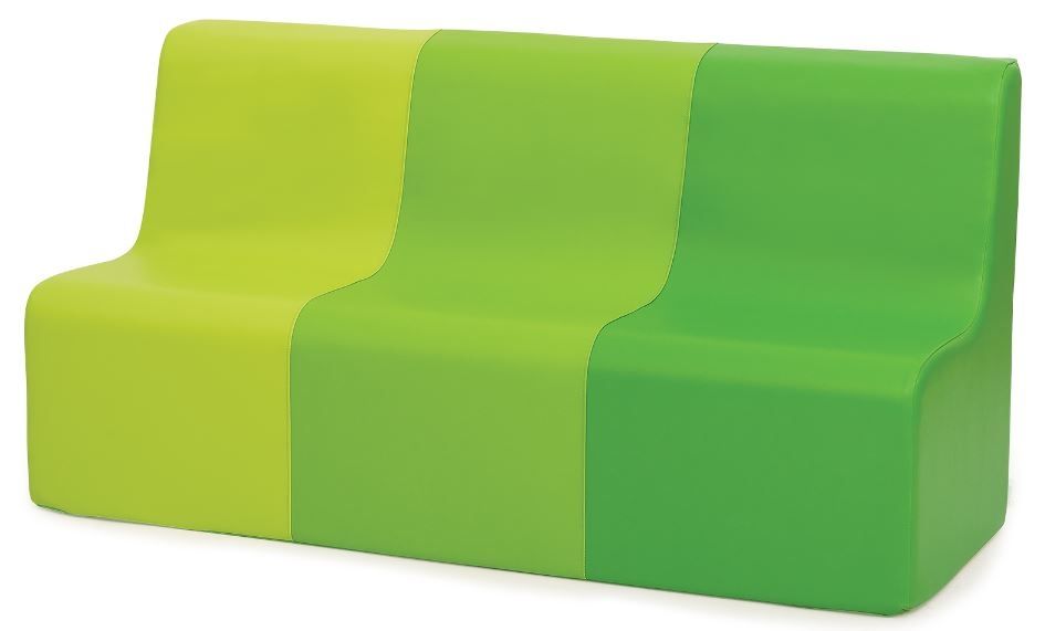 Green Sunny Foam Sofas & Table by NOVUM