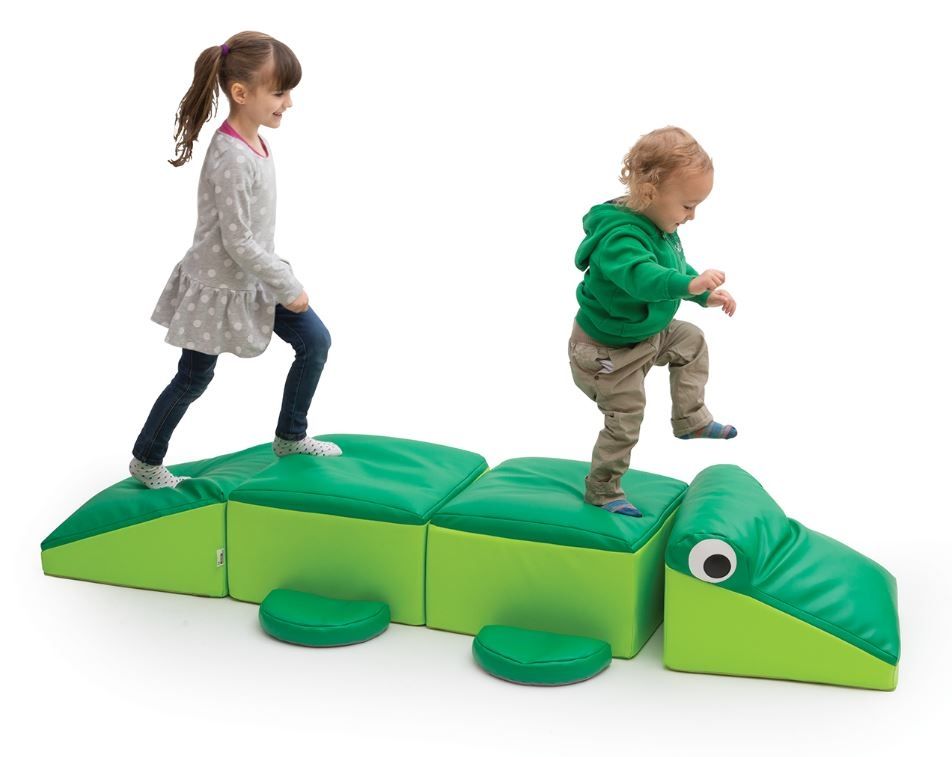Sensory Crocodile Floor Cushion by NOVUM